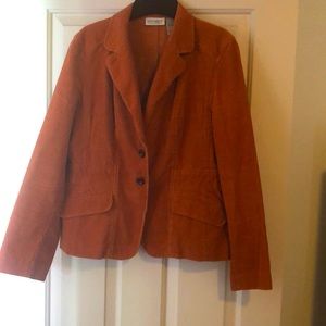 Autumn pumpkin Shacket size 14